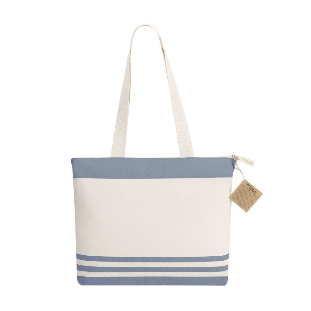 Bolsa de Playa Personalizada con Nombre o Iniciales Bordadas | Algodón Reciclado - Imagen 7