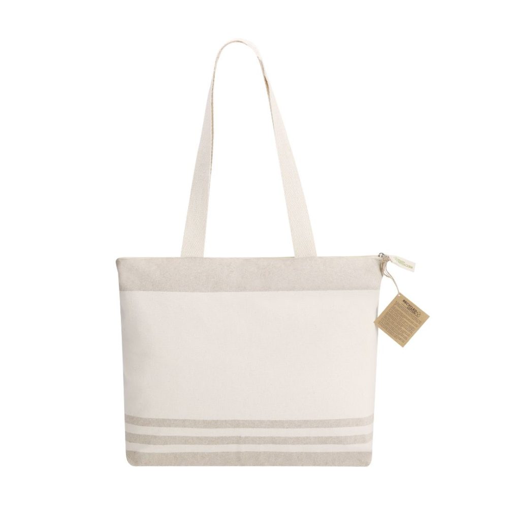 Bolsa de Playa Personalizada con Nombre o Iniciales Bordadas | Algodón Reciclado - Imagen 6